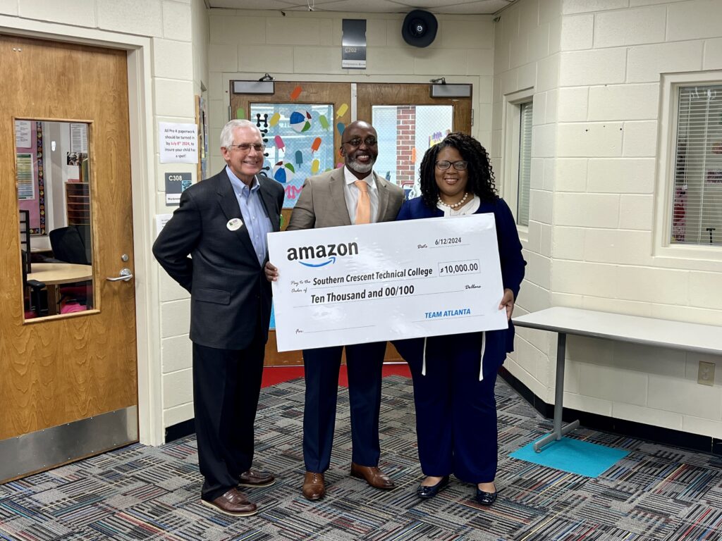 Amazon Makes Donation to Support SCTC’s Tender Tech Child Development Center